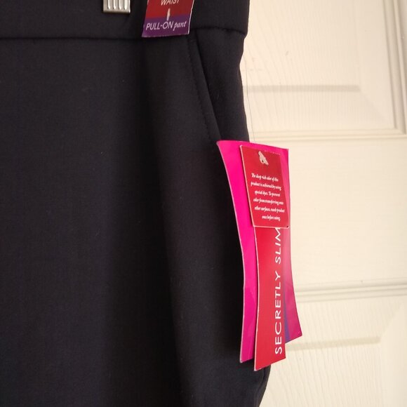 212 collection pull on pants black size 16 - Picture 6 of 8
